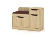 Botník sedací Taberno, š 90 x hl 38 x v 66, dub sonoma 2 050Kč